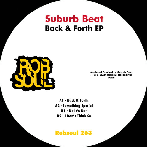 Suburb Beat - Back & Forth EP [RB263]